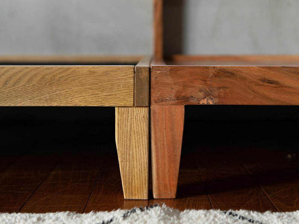 オレンジアデペシュ　ソファ用ウッドベース② a.depeche wood base for BMS / アデペシュ ブロックマルチ用 ウッド