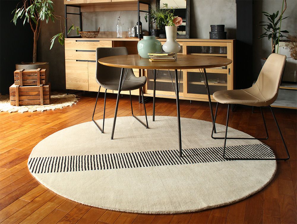送料無料】ペル ウール ラグ サークル | 家具・インテリア a.depeche