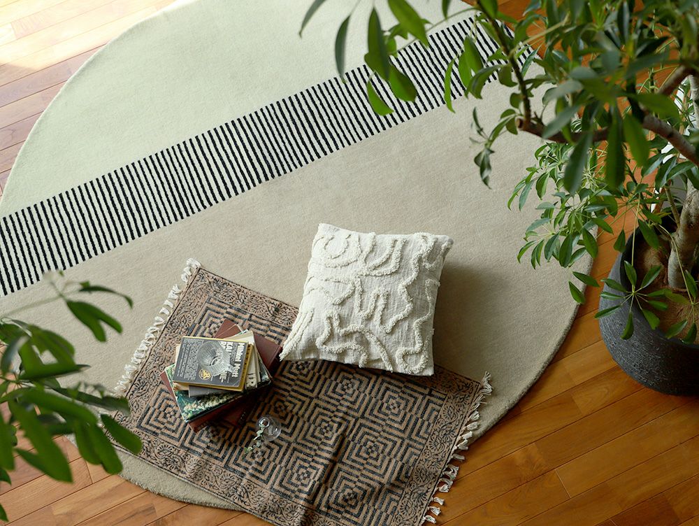 送料無料】ペル ウール ラグ サークル | 家具・インテリア a.depeche