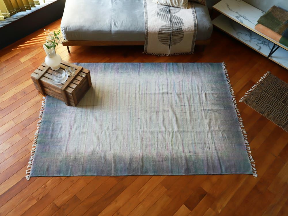 a.depeche（アデペシュ）コットン100%ラグ（1400×2000mm） 家具2点以上10％OFF】マニエール コットン ラグ | 家具・インテリア a