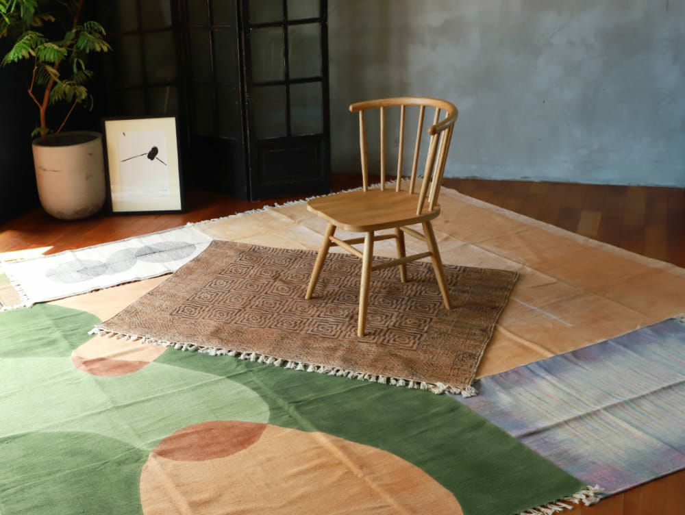 マニエール コットン ラグ | 家具・インテリア a.depeche(アデペシュ)