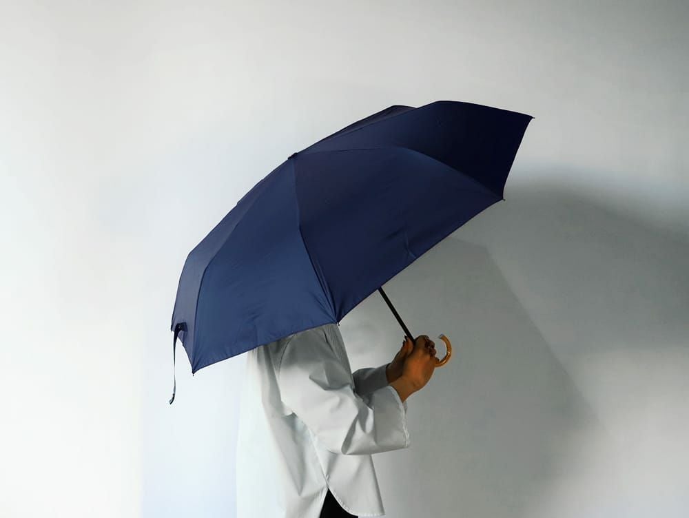 折り畳み傘 晴雨兼用 UV PD バンブー 折り畳み傘 - a.depeche