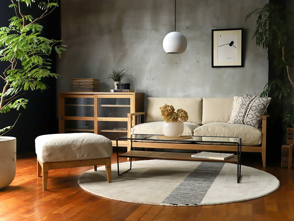 送料無料】ソロ 2.5シート ソファ ファブリック - a.depeche(アデペシュ)