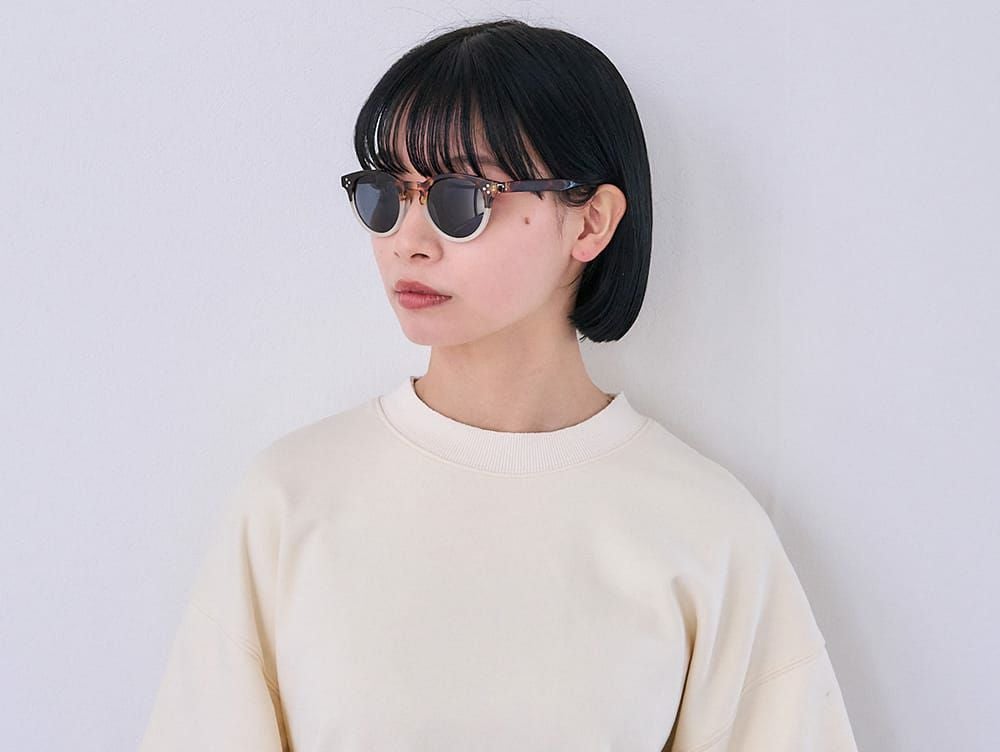 サビエ サングラス ボストン型 UV400 - a.depeche(アデペシュ)｜家具