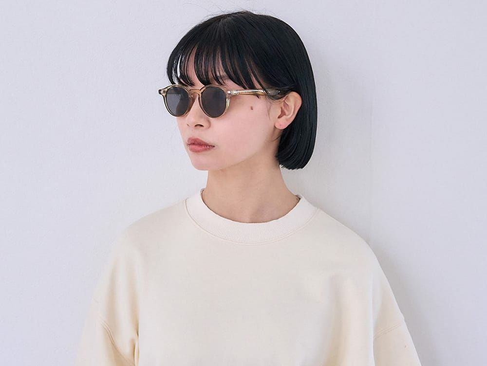 サビエ サングラス ボストン型 UV400 - a.depeche(アデペシュ)｜家具