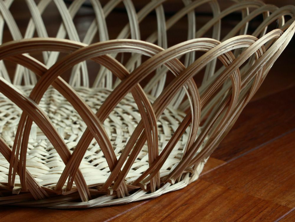 ちどり産業 和みフラワー竹かご | 家具・インテリア a.depeche(アデペシュ)