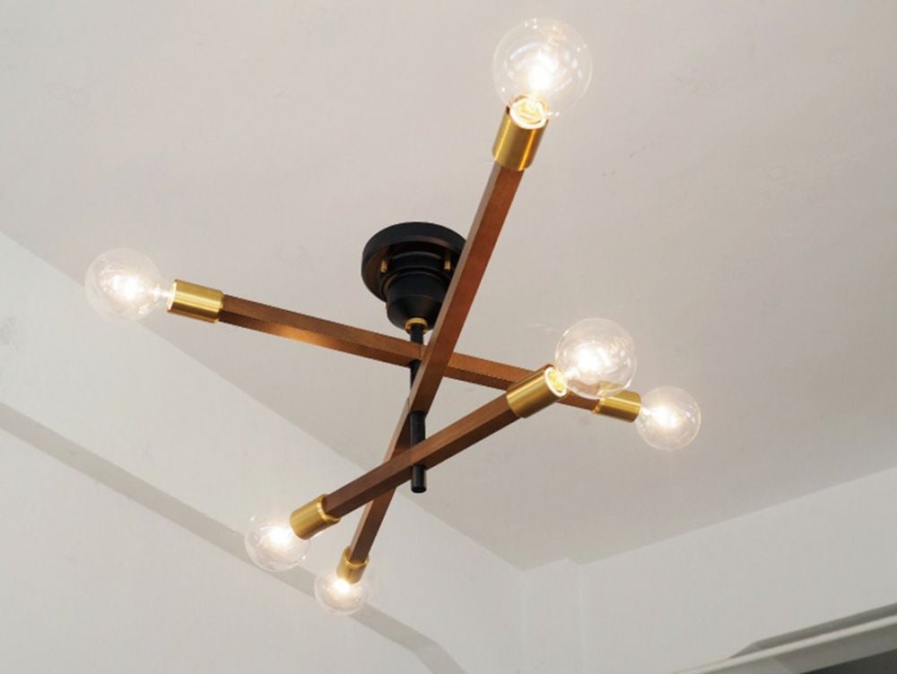 クーポン対象】インターフォルム アストル バウム シーリングライト