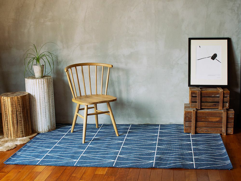 プレーベル ネオ ラグ 133×195 マット ラグマット 北欧 おしゃれ 夏 冬