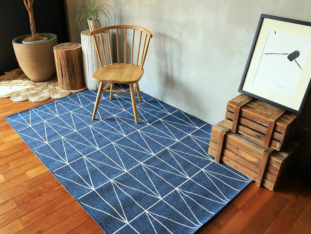 送料無料】プレーベル ネオ ラグ 133×195 マット ラグマット 北欧