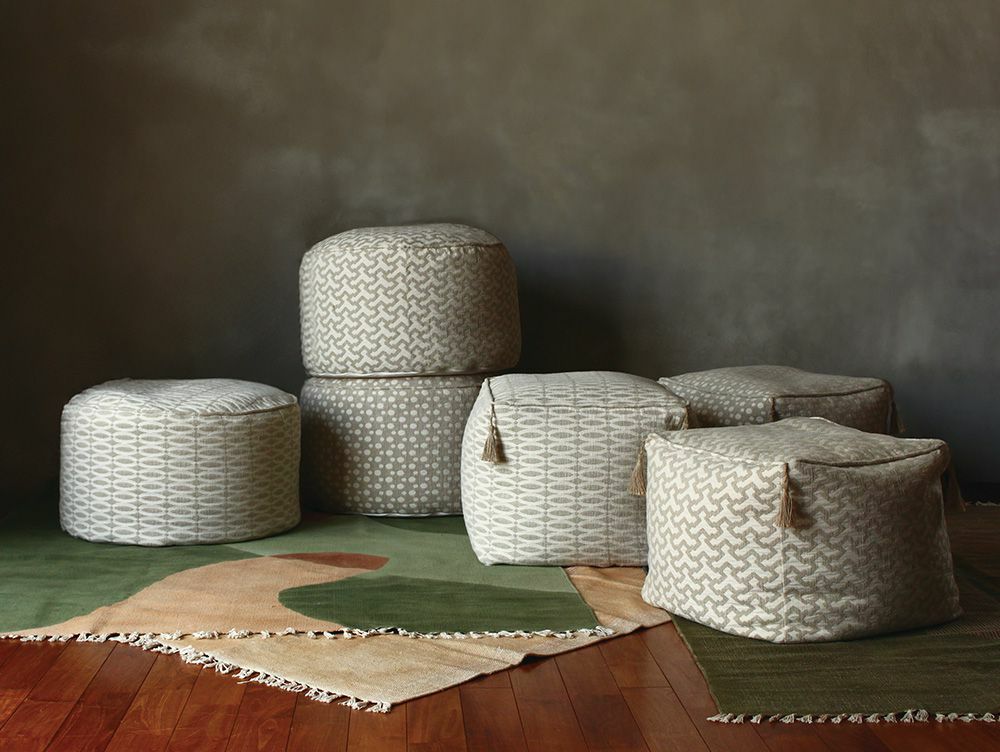 特別価格】フレンチリネン ビーンバッグ スツール | 家具・インテリア