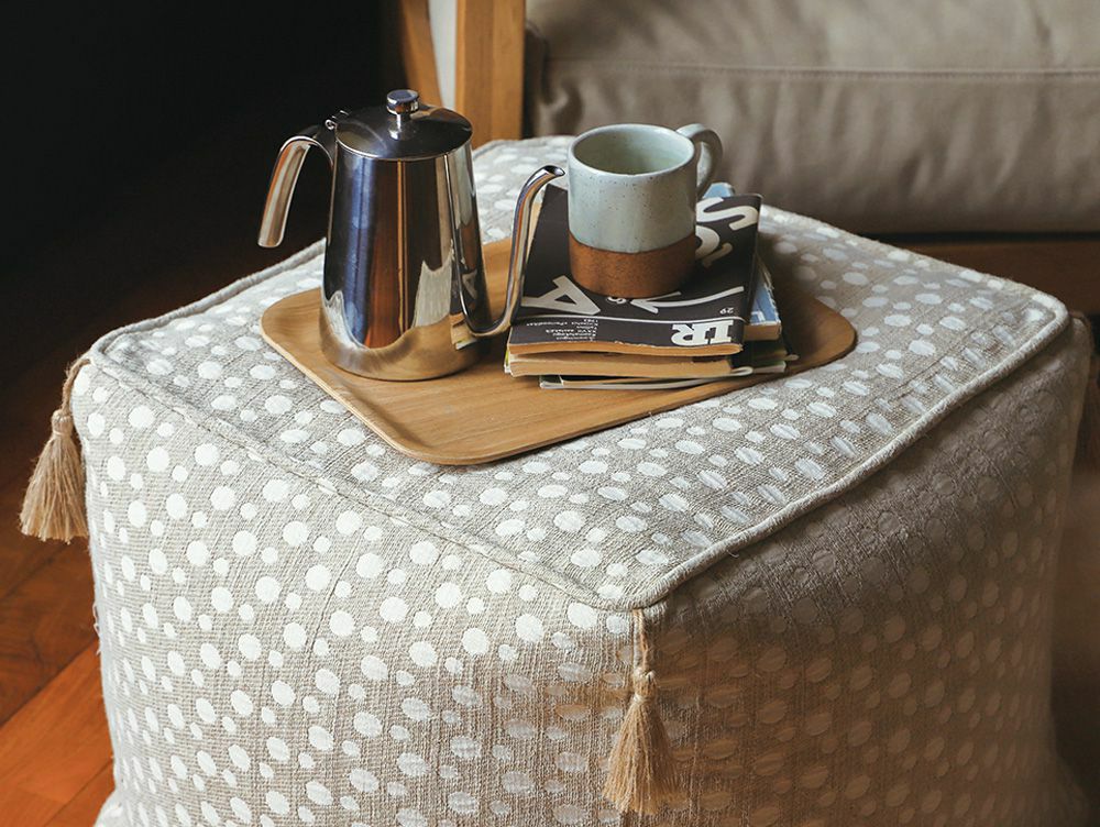 特別価格】フレンチリネン ビーンバッグ スツール | 家具・インテリア