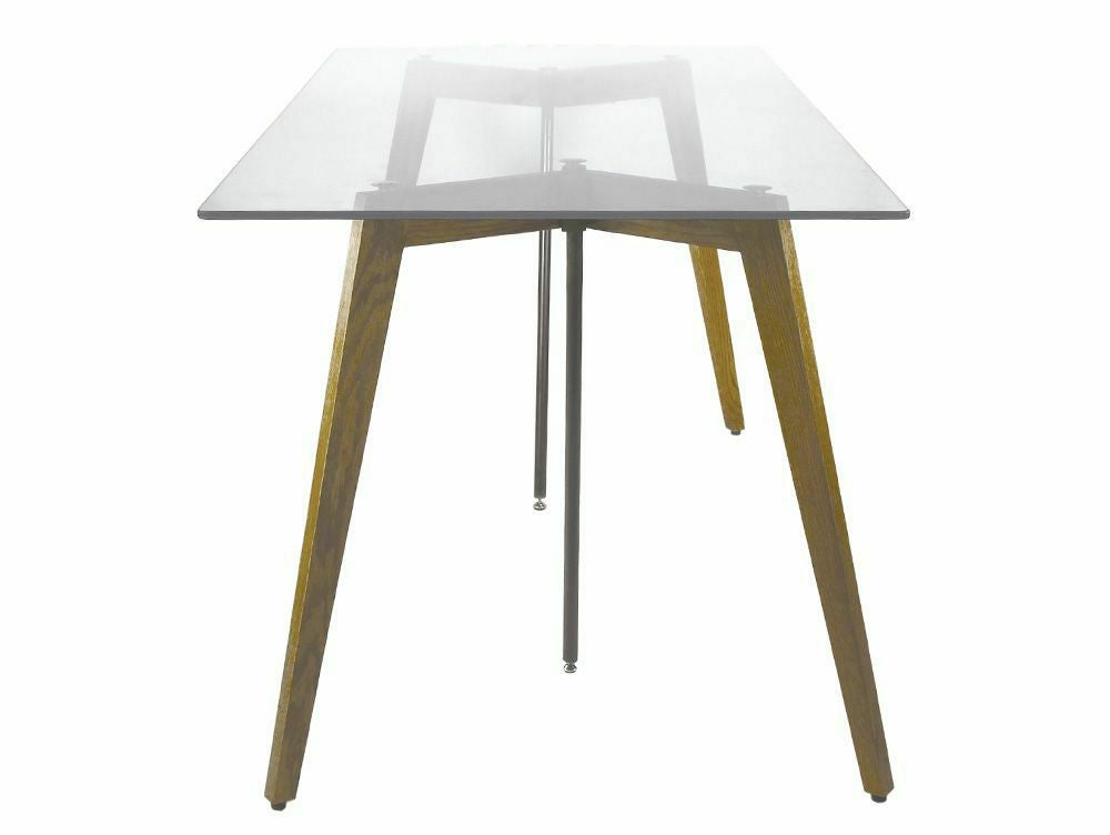 outlet]Gノット ガラス テーブル 1500 クリア - a.depeche(アデペシュ)