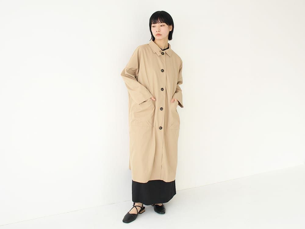 取扱終了]オーバー サテン カラーコート | 家具・インテリア a.depeche