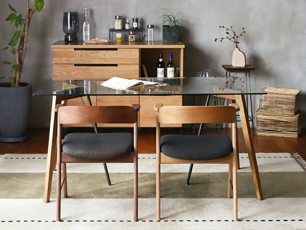 adepeche danis short arm chair NT ダニス ショートアームチェア アームナチュラル チャコールモッシュブラック 1脚目 ダニス ショートアームチェア アームナチュラル アイアン ダイニング